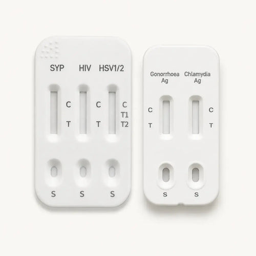 NomaCare 5-in-1 kit with separate 3-in-1 and 2-in-1 screening cassettes